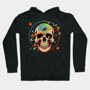 SciFi Galaxy Skull Hoodie